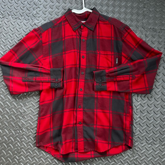 Wolverine Red flannel sz. M - Picture 2 of 5
